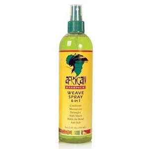African Essence Weave Spray 6 in 1 - 12 Oz